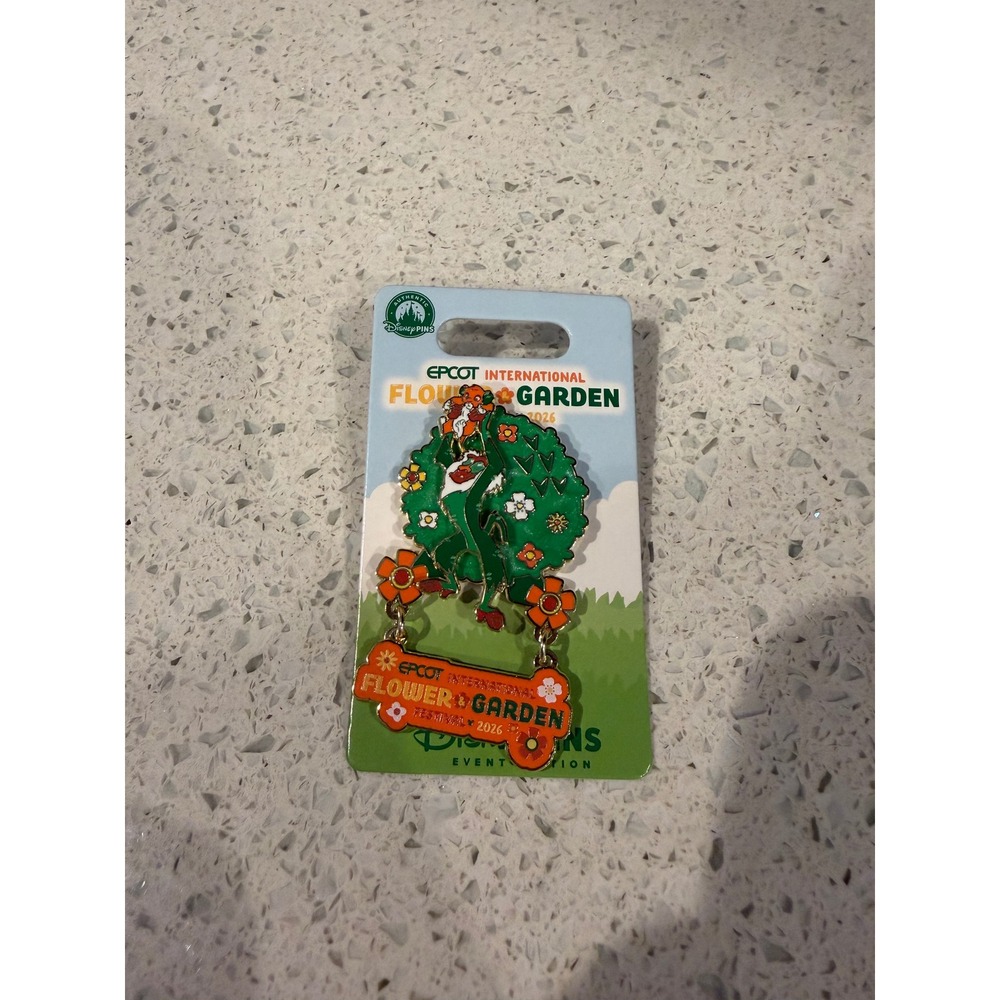 Disney Parks 2026 Flower & Garden Festival Topiary Lion King Rafiki LE Pin